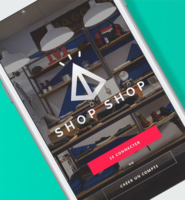 Appli mobile Shop Shop