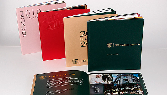 Catalogues produits : Les caves de Taillevent