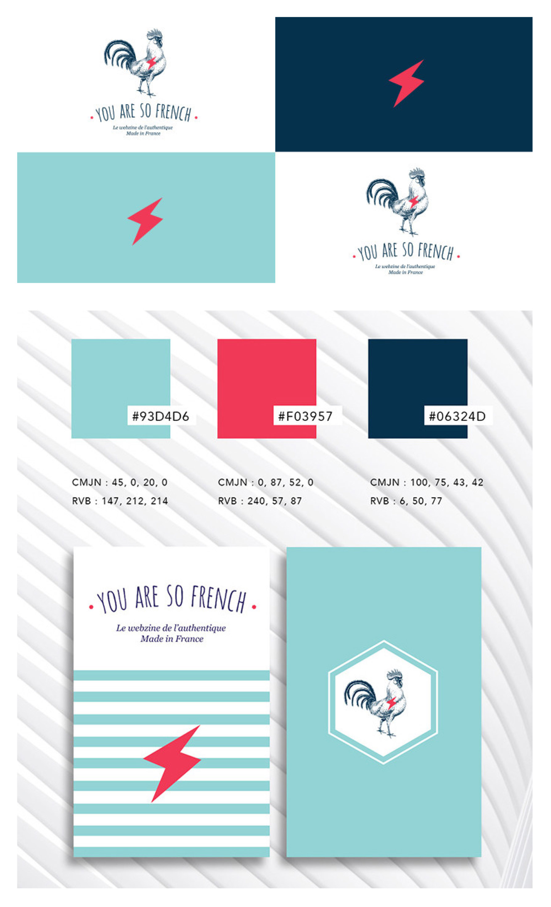 Identité visuelle - You are so french