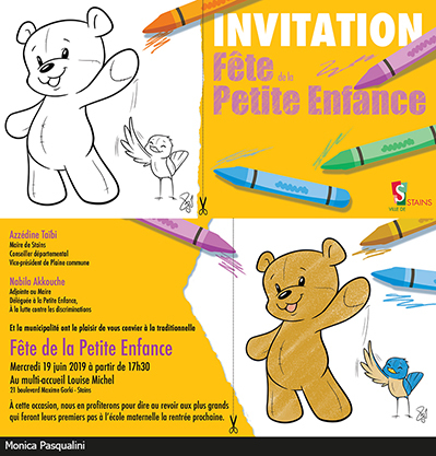 Invitation Fête de la Petite Enfance