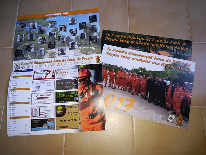 Calendrier CCFF Peypin