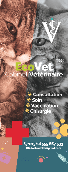 AFFICHAGE VITRINE CABINET VETERINAIRE