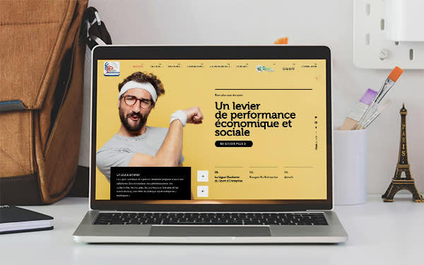 Site internet Wordpress Ligue Occitanie Sport d'Entreprise