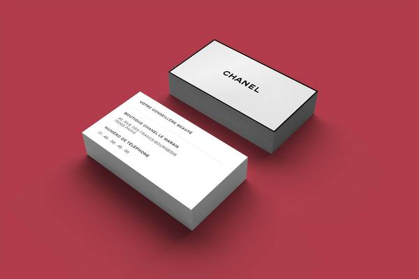 Carte de visite Chanel