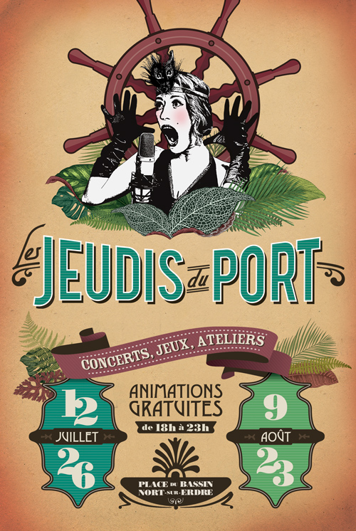 Affiche les Jeudis du Port