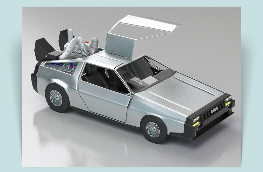 DE LOREAN / 3D