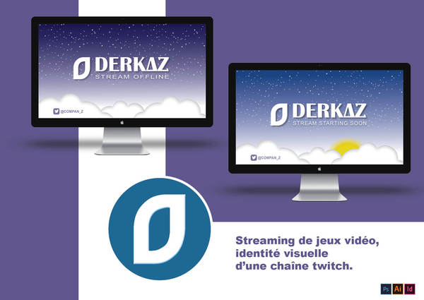 Identité visuelle pour Twitch