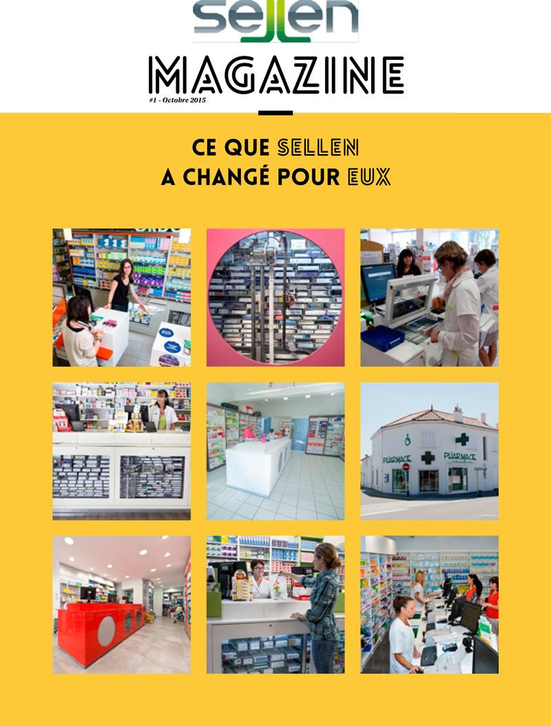 Création d'un magazine pharmacies