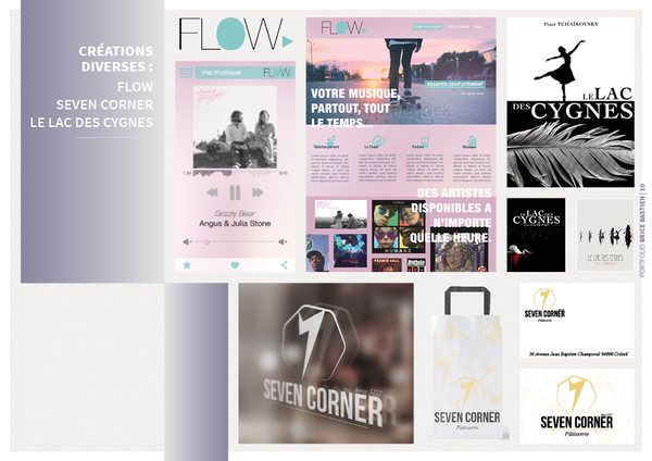 Créations diverses (affiches, logo, maquette site...)