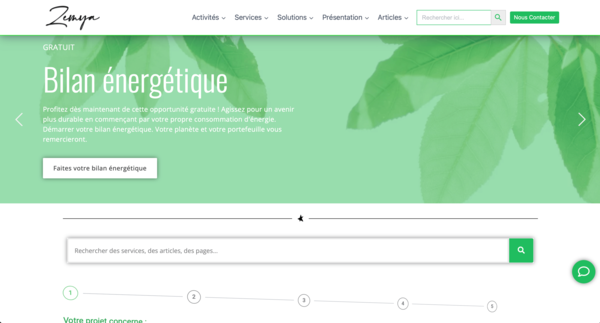 Zemya Website Project