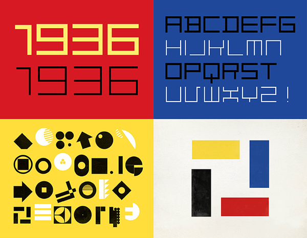 Typographie Van Doesburg
