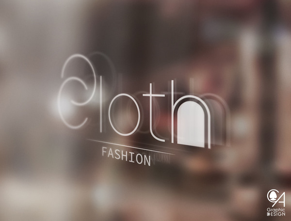 Logo "Boutique de vtements" (Illustrator)