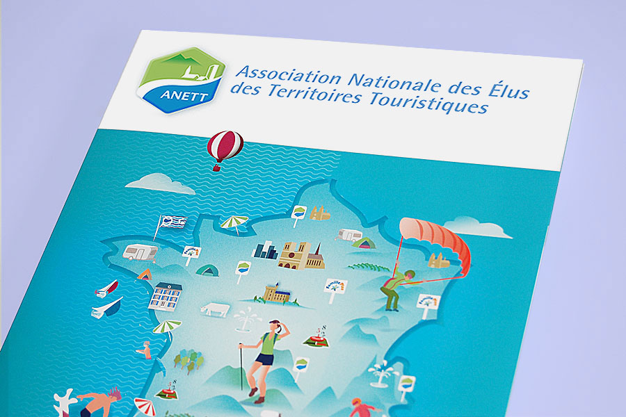 Plaquette de l'ANET, association d'élus français