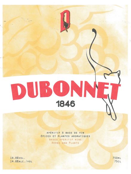 Exercice : Recréer une étiquette pour Dubonnet