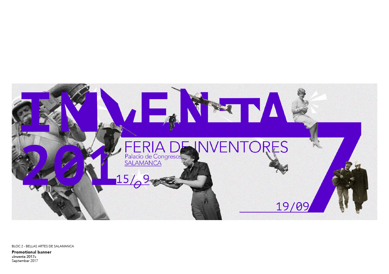 Affiche événement : "Salamanca : Feria de inventores"