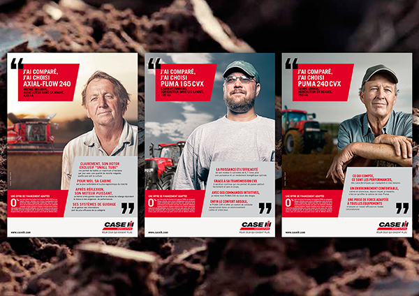 CAMPAGNE PUBLICITAIRE : Case IH