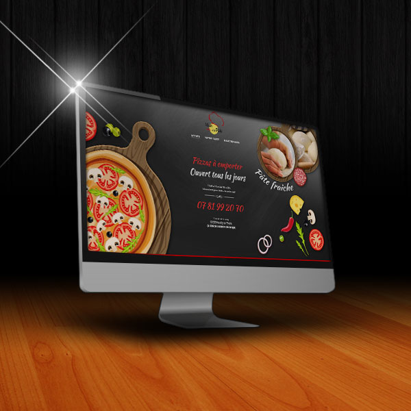Site internet de la Pizzeria Main  la pte 60