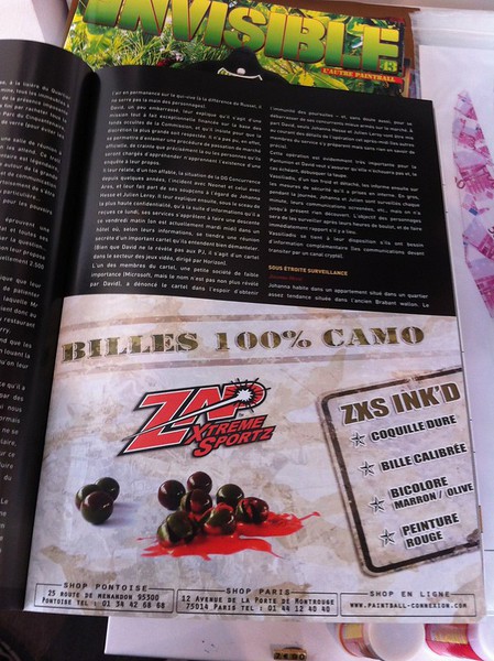 Pub print (Zap Xtrem Sports) - dans Xpaint
