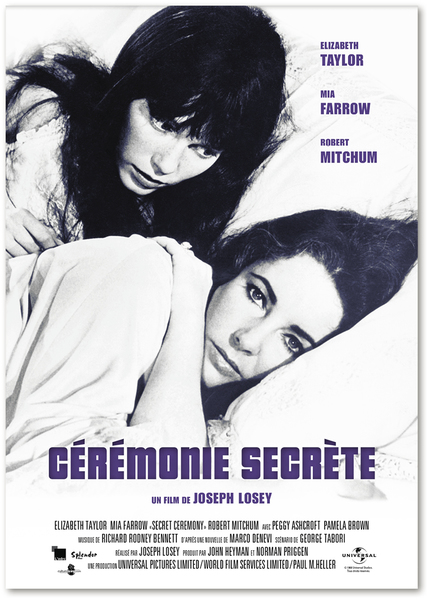 Affiche Crmonie secrte de Joseph Losey