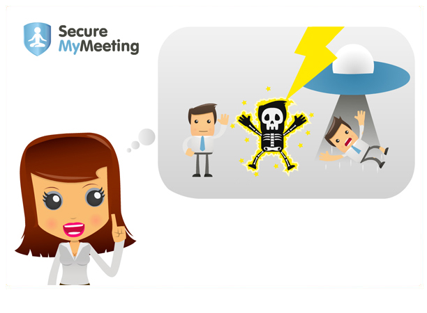 Animation avec Flash pour Secure My Meeting