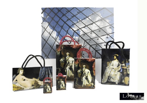Création de sac et shooting photo Louvre