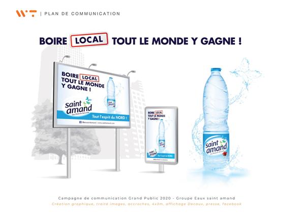 Campagne de communication - Groupe saint amand 