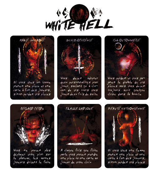 White Hell / Cartes et Logotype
