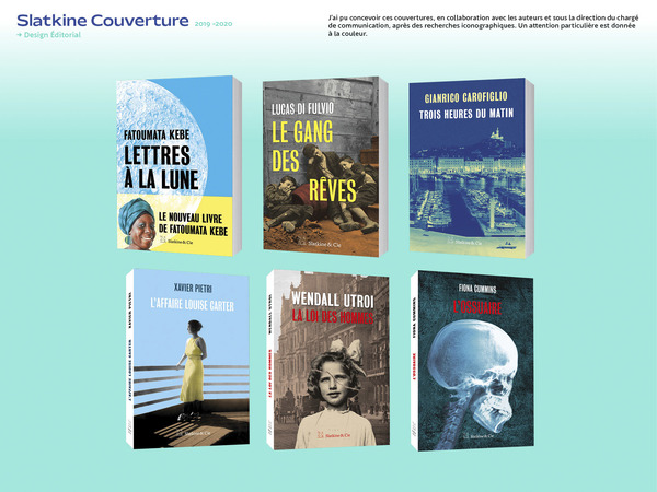 Slatkine & Cie - Couverture : Design éditorial
