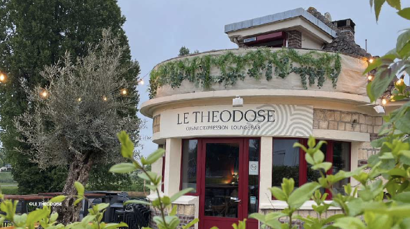PLV Charte graphique Restaurant le Thodose