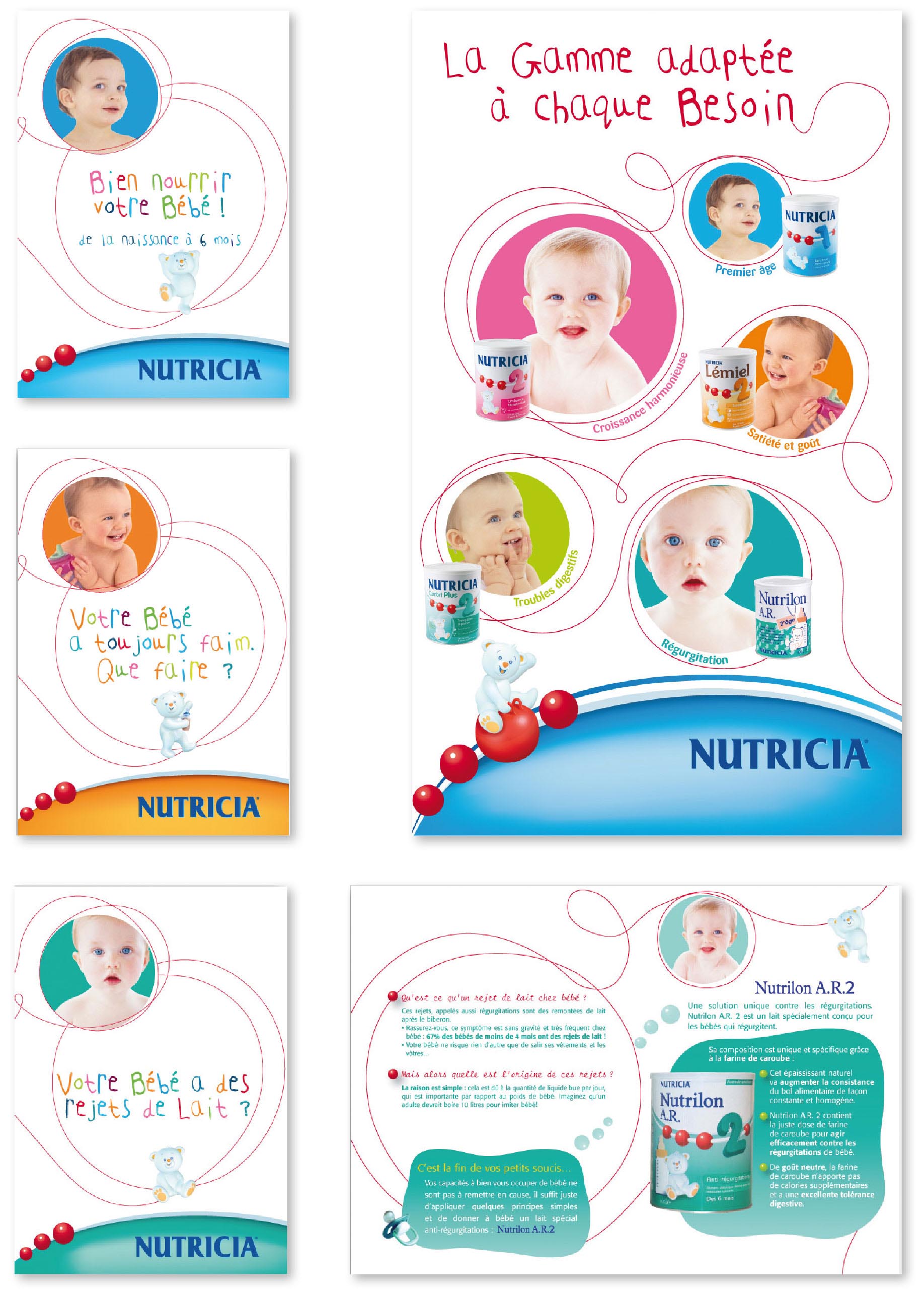 Nutricia // Plaquettes / Kakemono