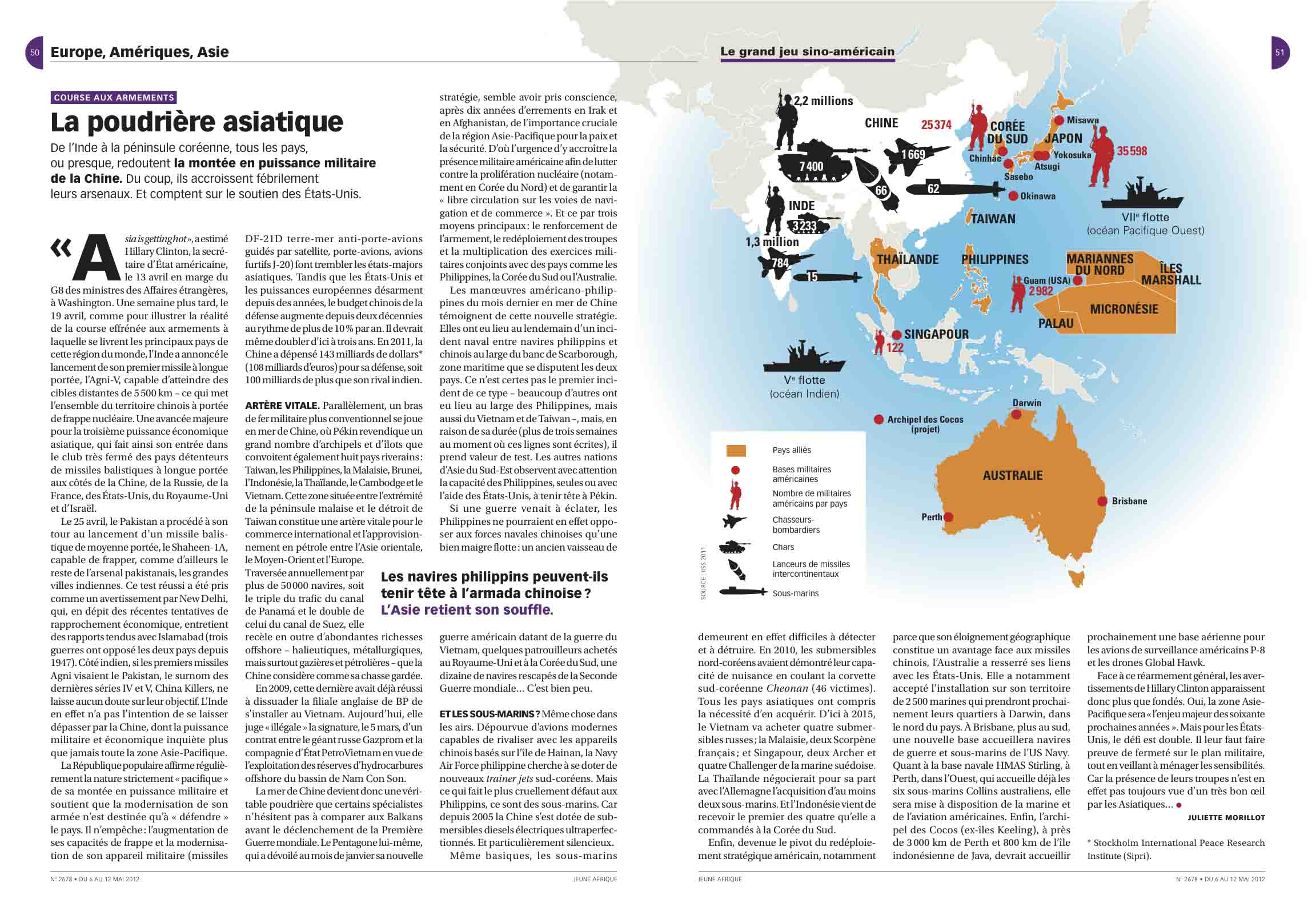 Jeune Afrique - Maquette et infographie