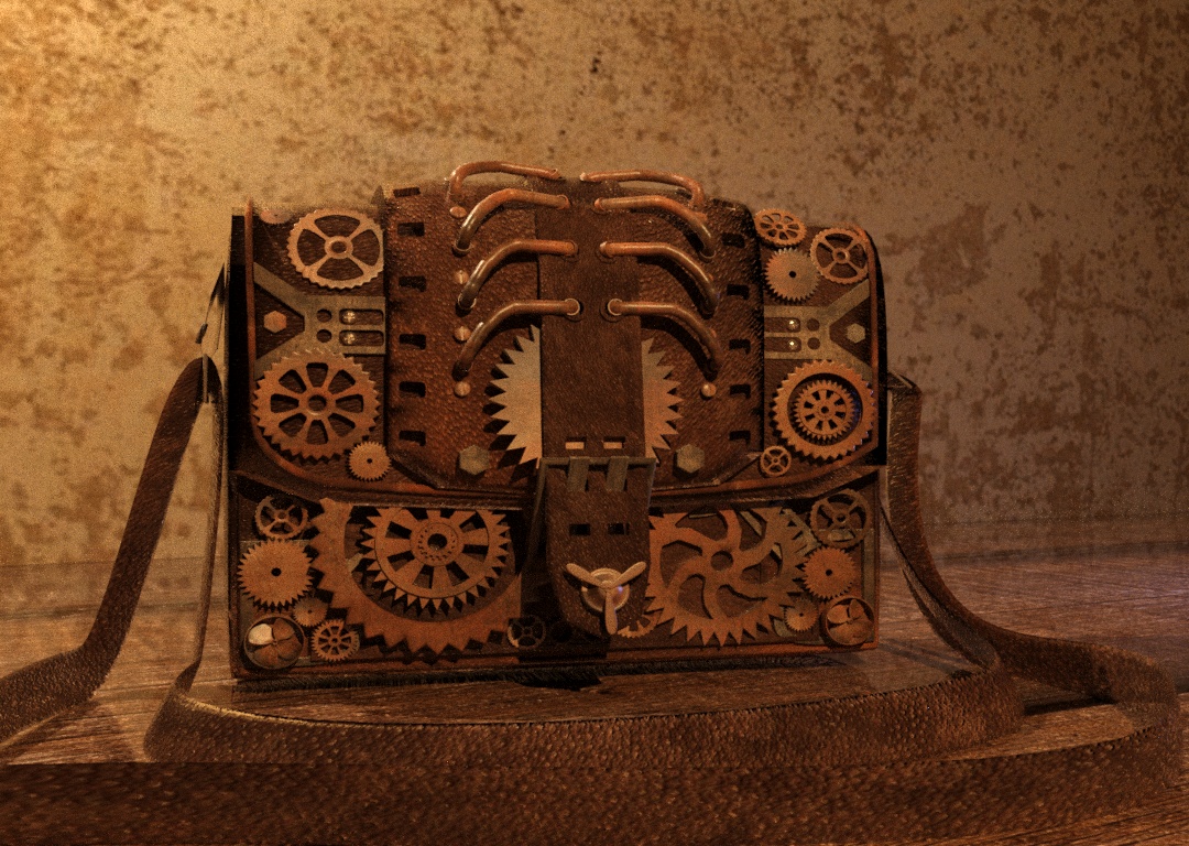 MODÉLISATION 3D, LIGHTING ET TEXTURING D’UN OBJET STEAMPUNK