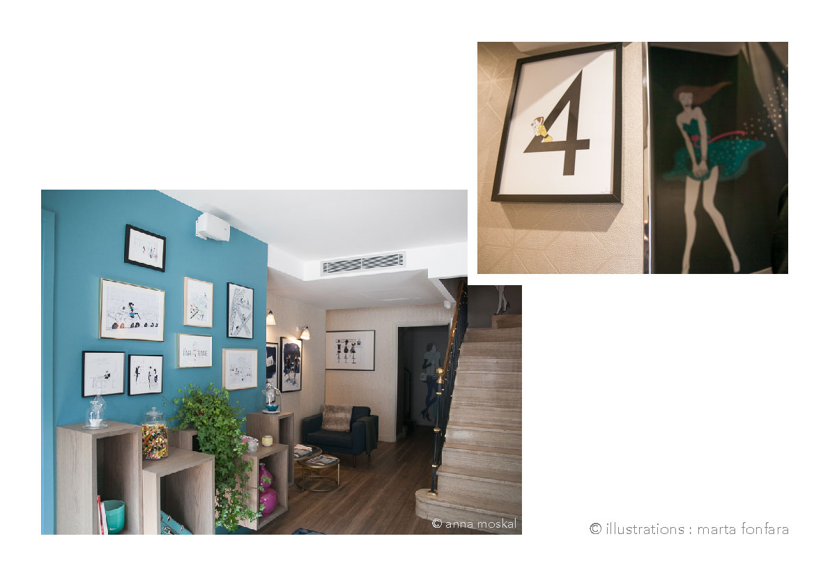 LA PARIZIENNE HOTEL - illustrations & identité visuelle