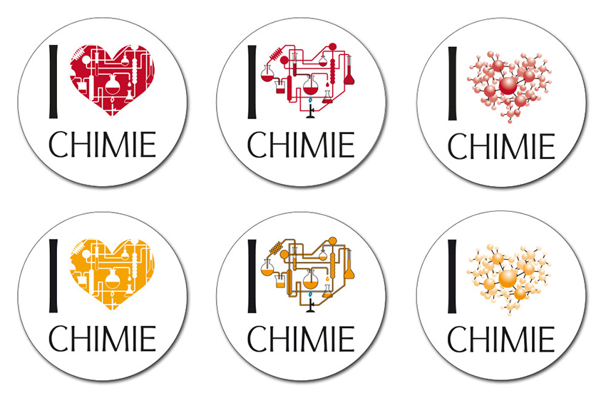 Stickers - I Love Chimie