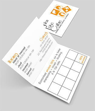 Carte de fidélité pour Loïse Coiffure