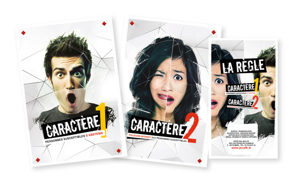 Jeux de société Caractère 1 et Caractère 2