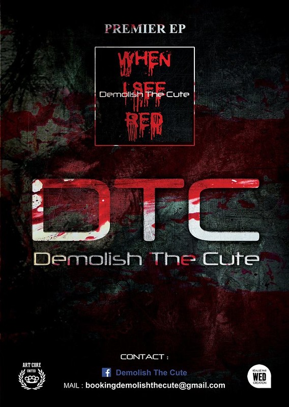 Flyer - DEMOLISH THE CUTE