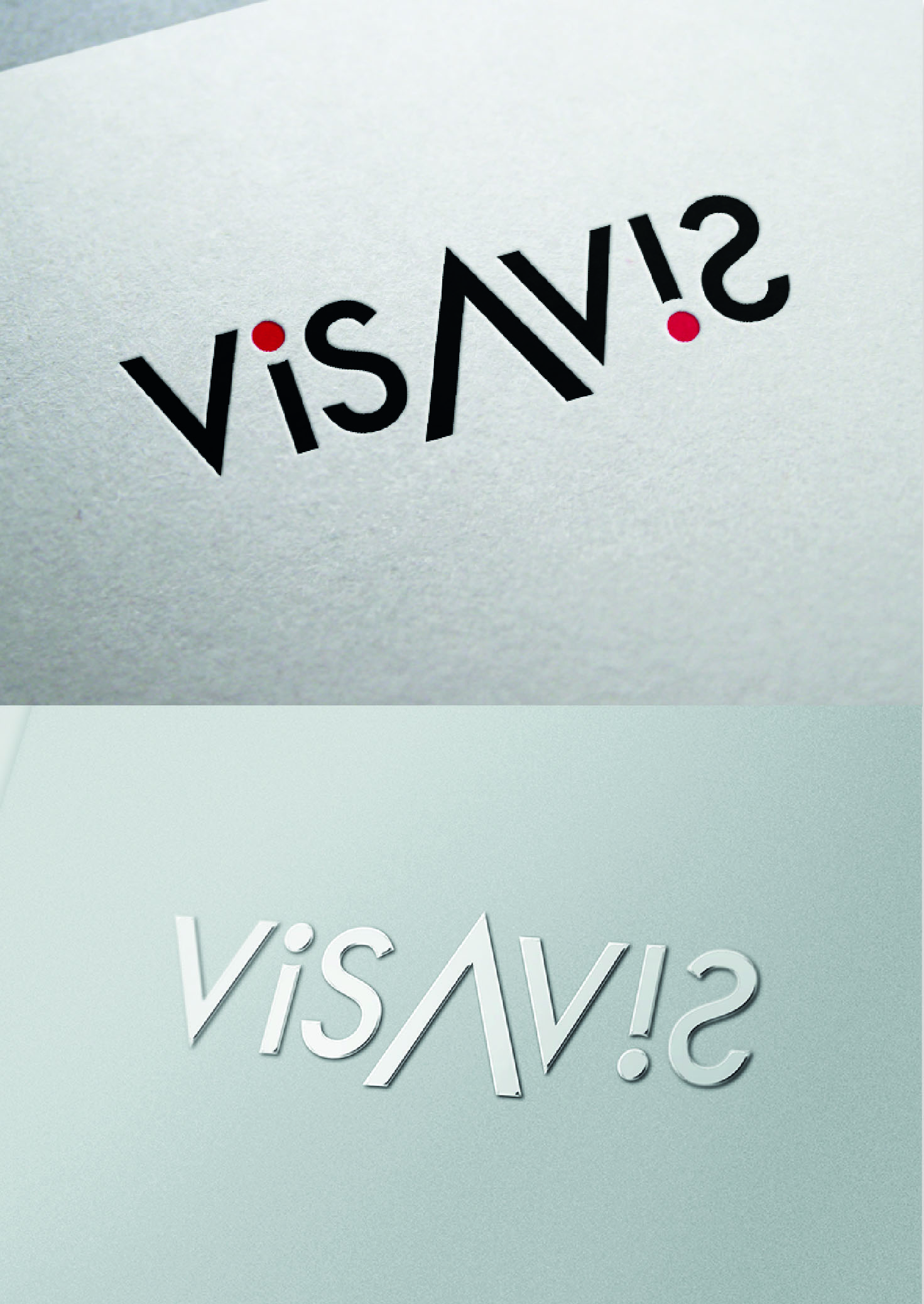 Cration de logo - VISAVIS - Vins et spiritueux