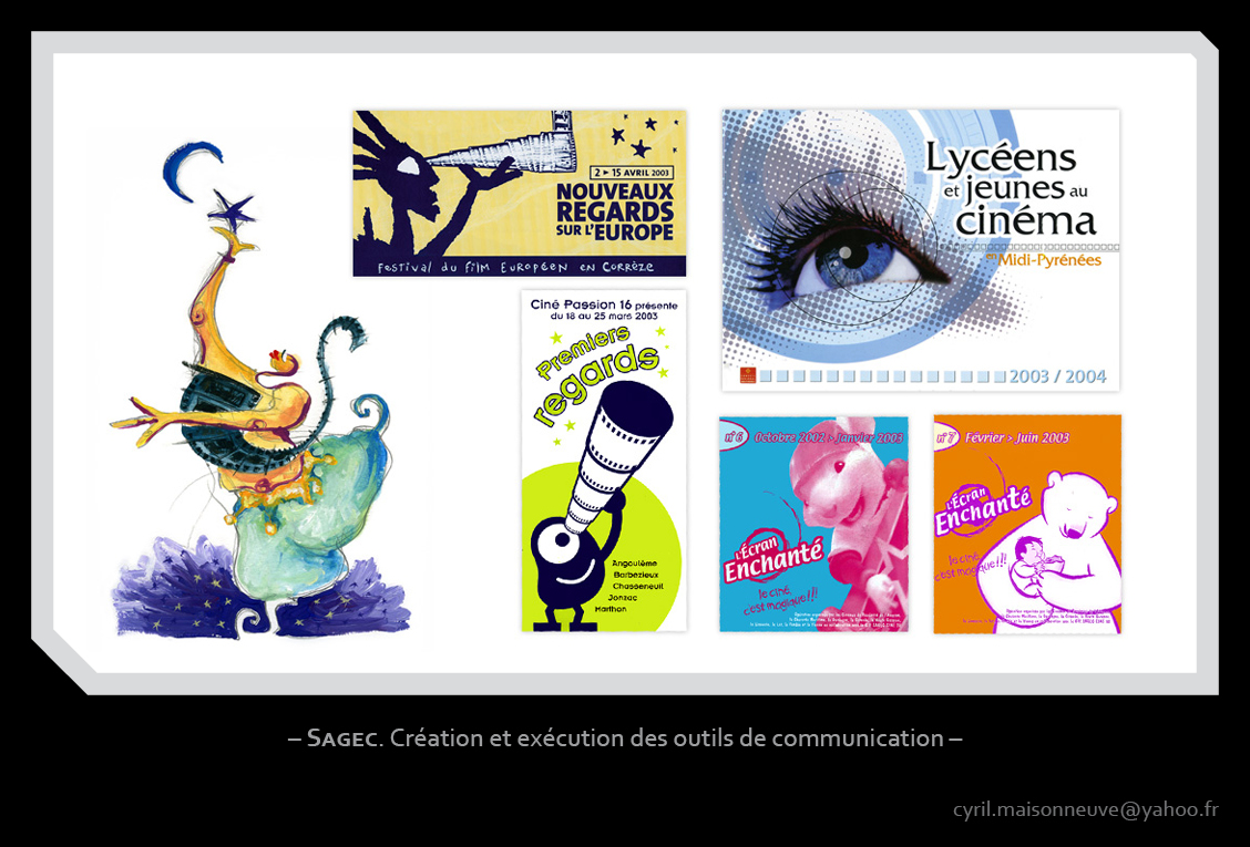 Sagec - Création et exécution des supports de communication