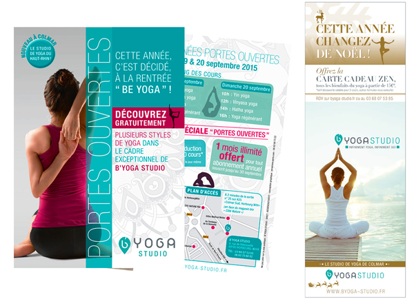 Flyer B'Yoga Studio