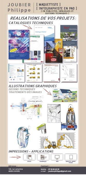 Philippe JOUBIER - Infographiste - Dessinateur PAO