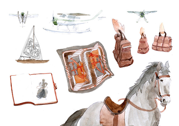 Hermès - Illustration et Story Board