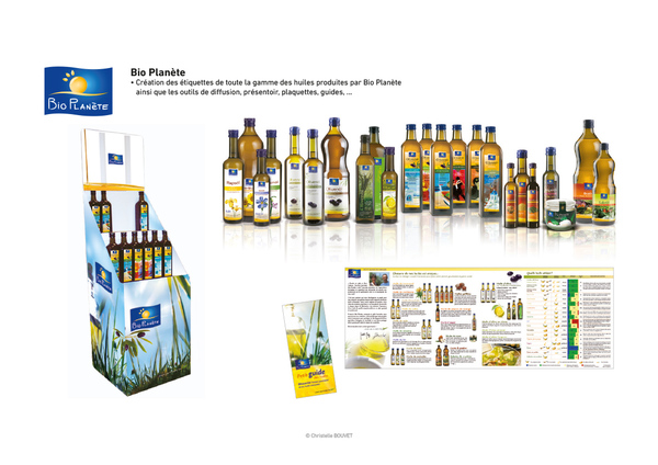Packaging Huile d'olive