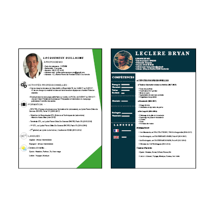 Modèle CV