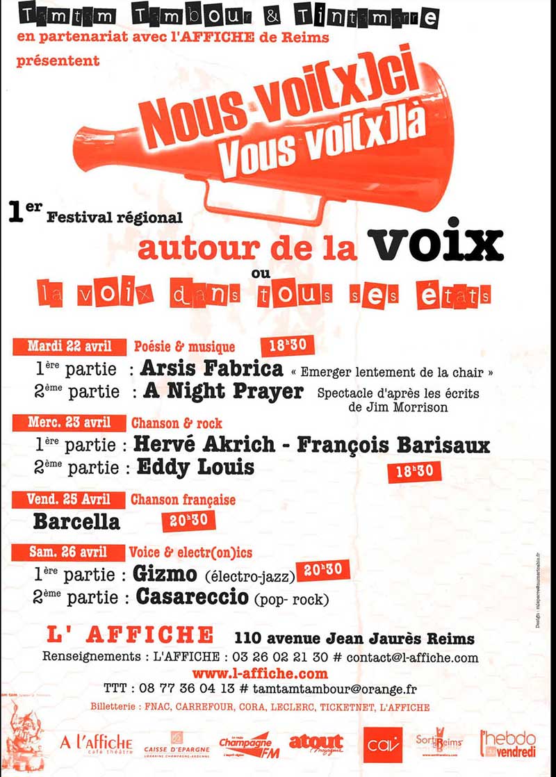 Affiche Festival