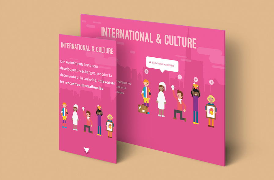 webdesign & animation : Carte de voeux interactive