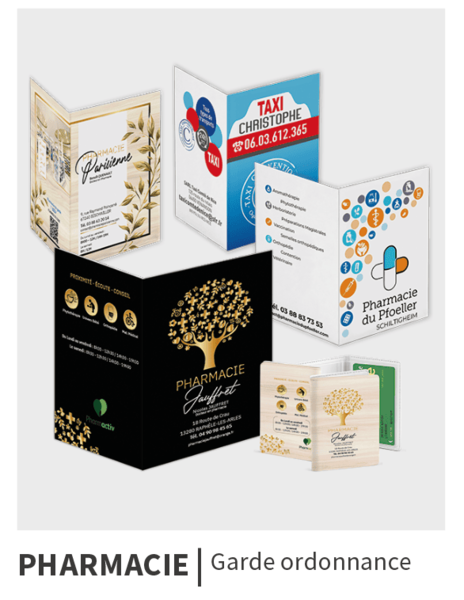Création et déclinaison de visuels pour les pharmacies