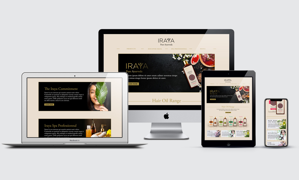 Identit Web Iraya Ayurveda