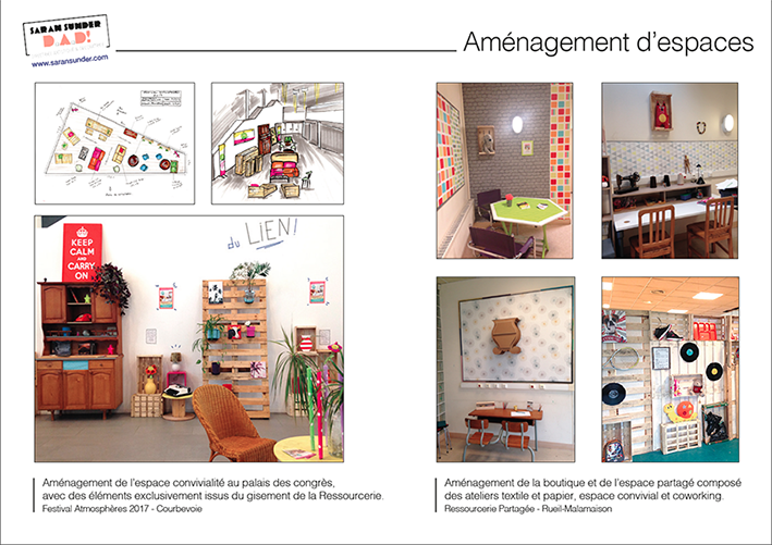 Aménagement d'espaces