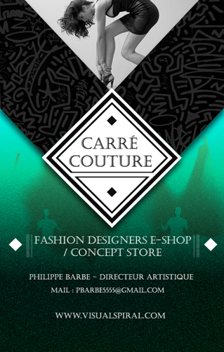 Carr Couture Carte de Visite